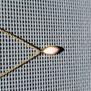 GORJANA Opal gold over silver necklace